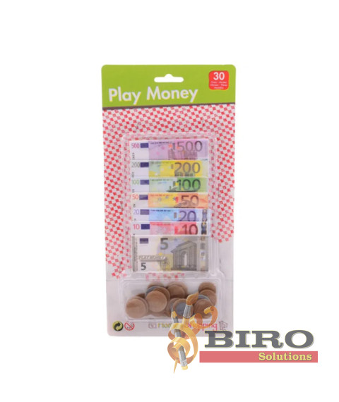 JT Set de joc bani euro, 44931